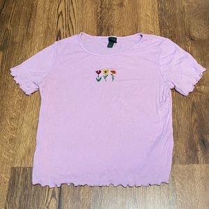 Wild Fable Light Pink Crop Top- Juniors M